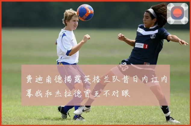 费迪南德揭露英格兰队昔日内讧内幕我和杰拉德曾互不对眼